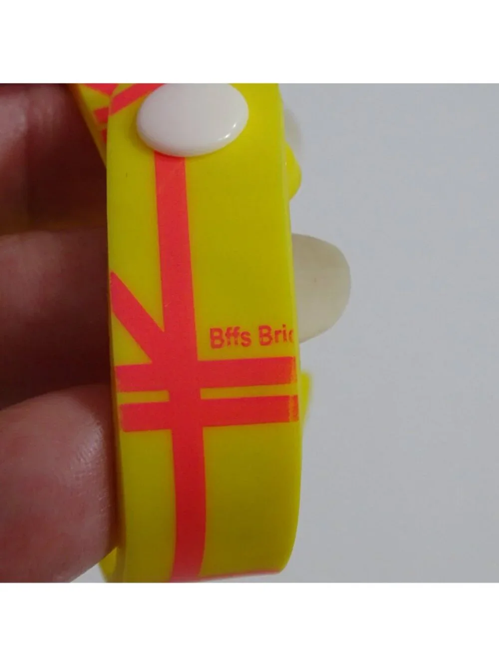 LOL Surprise Girls Yellow Rubber Wristband Bracelet MGA Entertainment